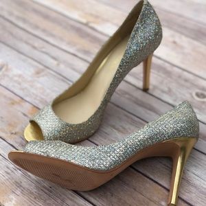 Enzo Angiolini open toed heel